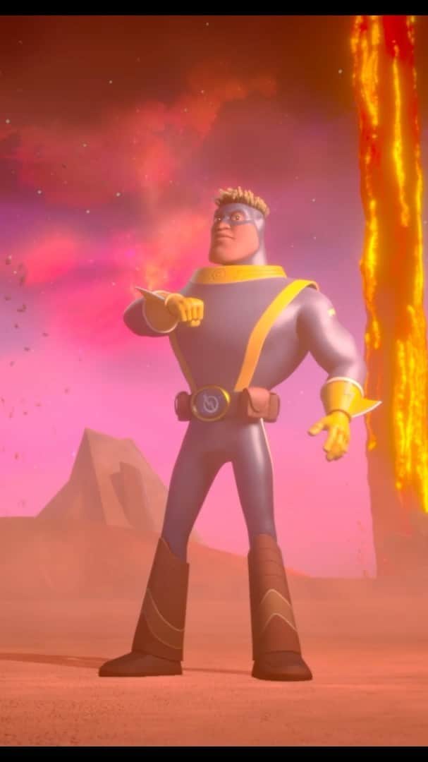 のインスタグラム：「This was a fun learning experience !  I played the voice of Arcannis ! Watch #FearlessAnimatedFilm on #Netflix now. Make sure to also check out the soundtrack and head over to download and play the #Fearlessmobilegame.」