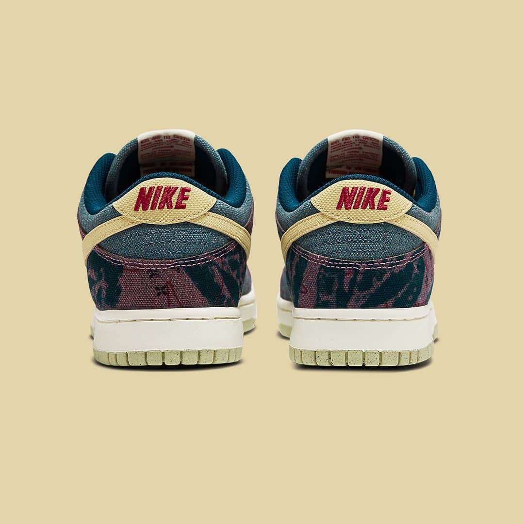 HYPEBEASTさんのインスタグラム写真 - (HYPEBEASTInstagram)「@hypebeastkicks: Here's an official look at the upcoming @nike Dunk Low SP "Lemon Wash." This iteration features a patchwork-esque blend of textile tones and textures — all with colors and patterns you might find at your grandma’s house — the “Lemon Wash” serves up environmentally conscious materials and bold style in equal measures. Stay tuned for more info.⁠⠀ Photo: Nike」8月28日 9時29分 - hypebeast