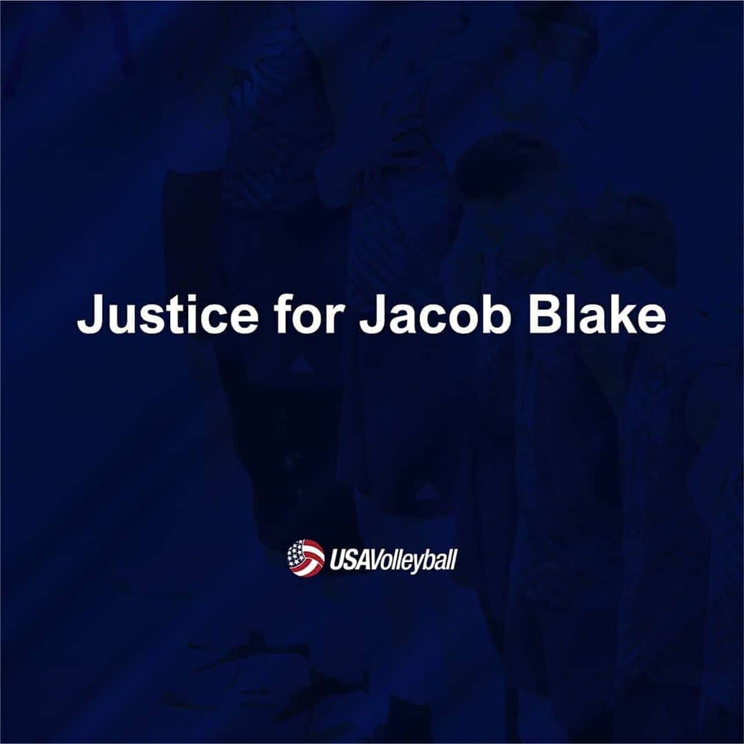 USA Volleyballさんのインスタグラム写真 - (USA VolleyballInstagram)「#justiceforjacobblake #justiceforjacob #blacklivesmatter #nojusticenopeace #blm」8月28日 9時58分 - usavolleyball