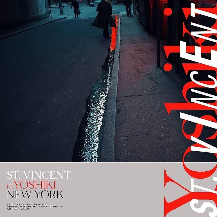 ビルボード・ジャパンさんのインスタグラム写真 - (ビルボード・ジャパンInstagram)「St. VincentがYOSHIKIをフィーチャリングした「NEW YORK FEATURING YOSHIKI」が配信スタート🗽🍎﻿ ﻿  #StVincent #YOSHIKI」8月28日 11時20分 - billboard_japan