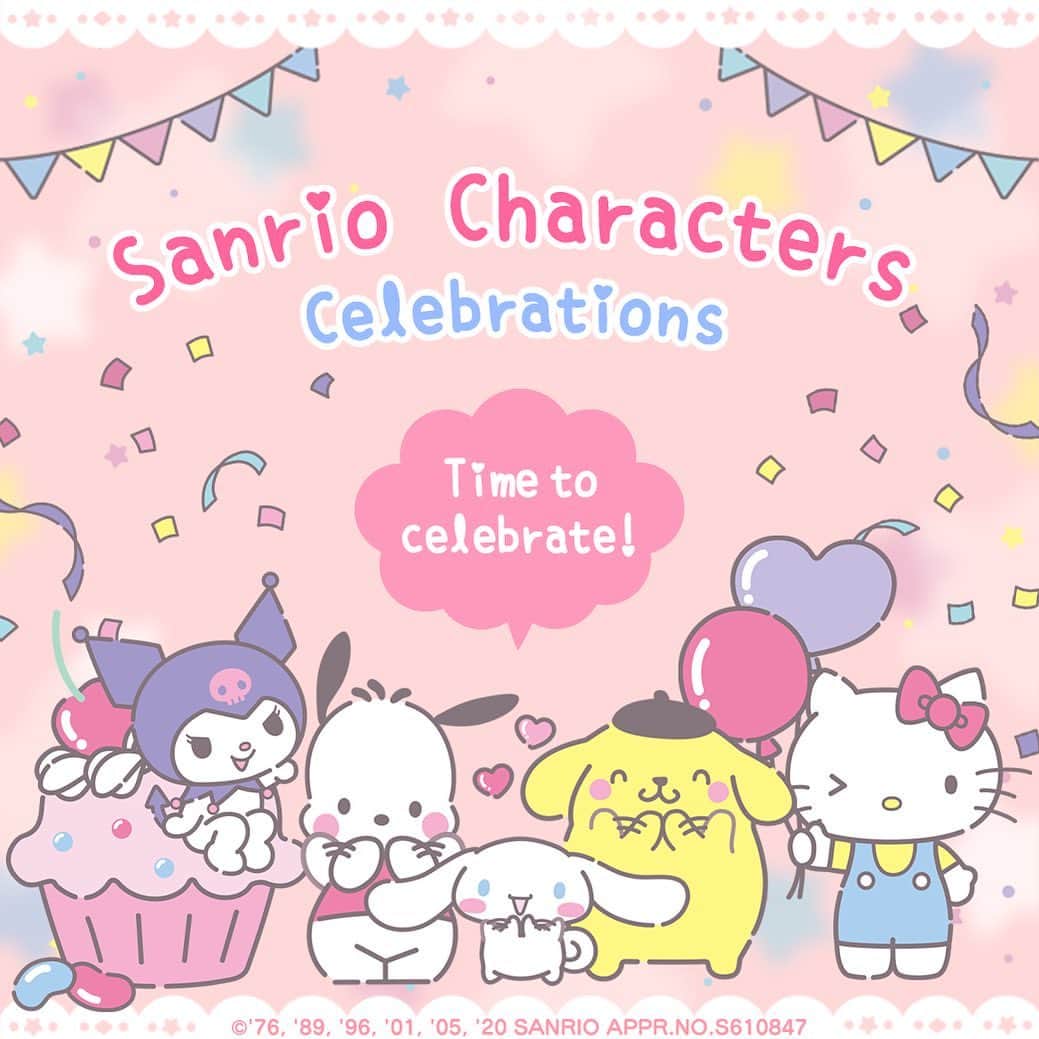 LINE Cameraさんのインスタグラム写真 - (LINE CameraInstagram)「Hello Kitty and the gang are here to greet you🎉Use these on special days💝🎈 . #linecamera #lineカメラ #라인카메라 #sanrio #サンリオ #hellokitty #ハローキティ #cinamoroll #シナモロール #pompompurin #ポムポムプリン #pochacco #ポチャッコ #クロミ #kuromi #可愛い #kawaii #cute #greeting #happybirthday #birthday #誕生日 #スタンプ #ステッカー #stickers #sticker #stamp #stamps」8月28日 12時04分 - linecamera_official