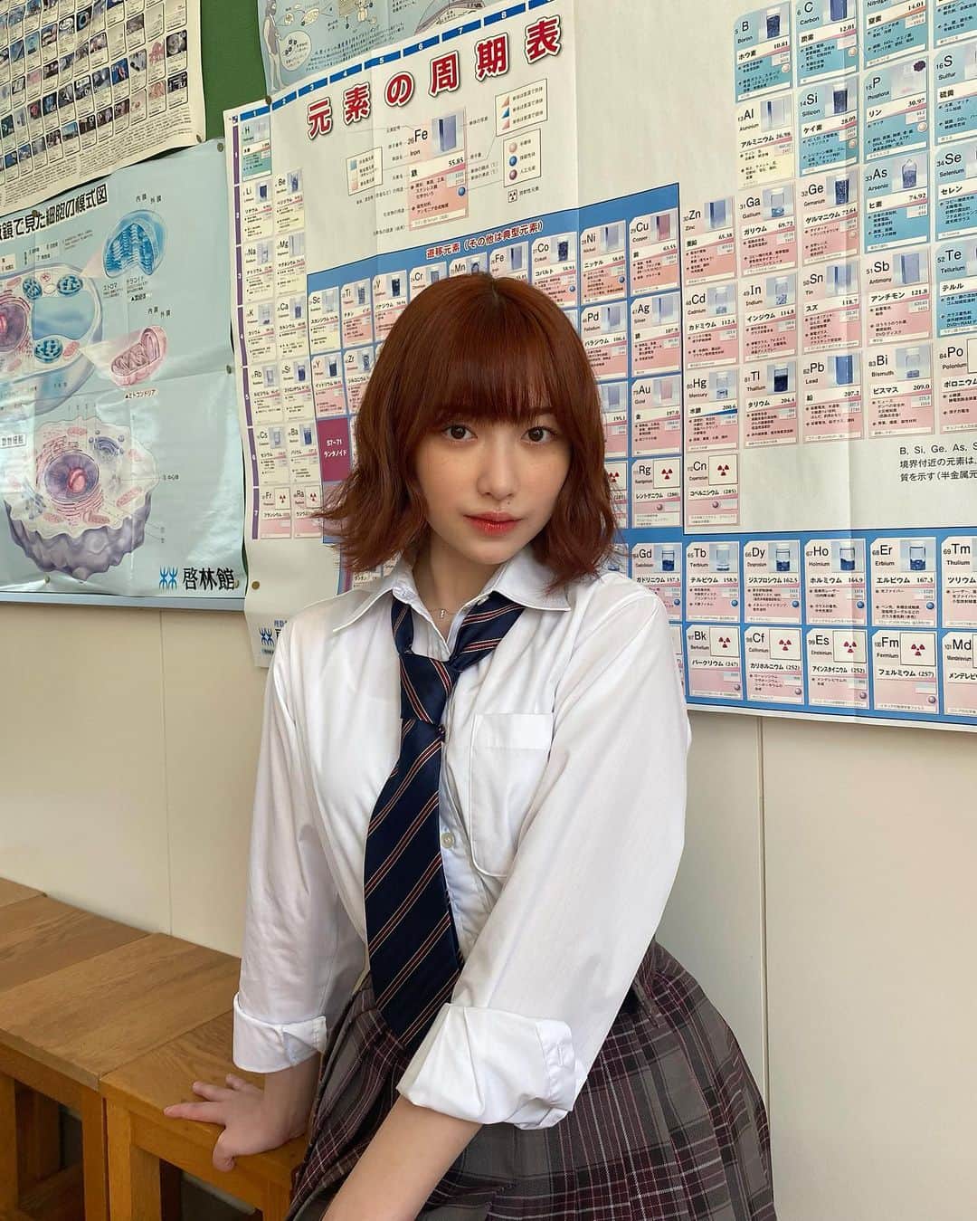 吉田凜音のインスタグラム：「お知らせです！  『荒ぶる季節の乙女どもよ。』 のオリジナルエピソ ード 『荒ぶる季節の男どもよ。』 に、浅田恵美役で出演する事が発表されました！ よろしくお願い致します！」