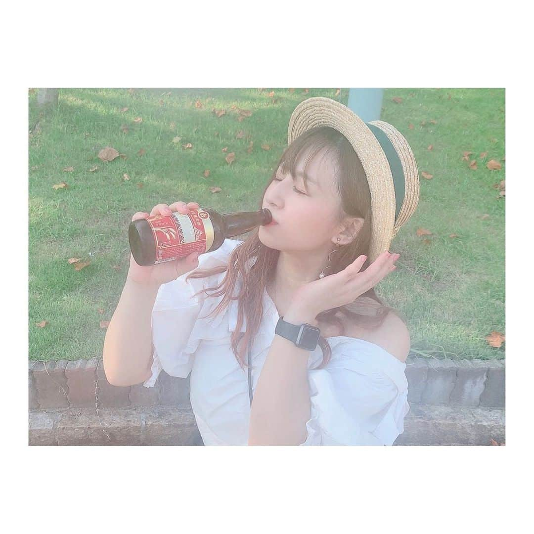 宮崎梨緒さんのインスタグラム写真 - (宮崎梨緒Instagram)「🍺🍺🍺 * 行きたかった所にお出かけして 外でビールっていう 最高のオフの誕生日を過ごしました♡ *  #ビール #ビール女子  #beer #맥주  #얼스타그램 #술스타그램  #instalike #팔로미」8月28日 23時58分 - miyazakirio