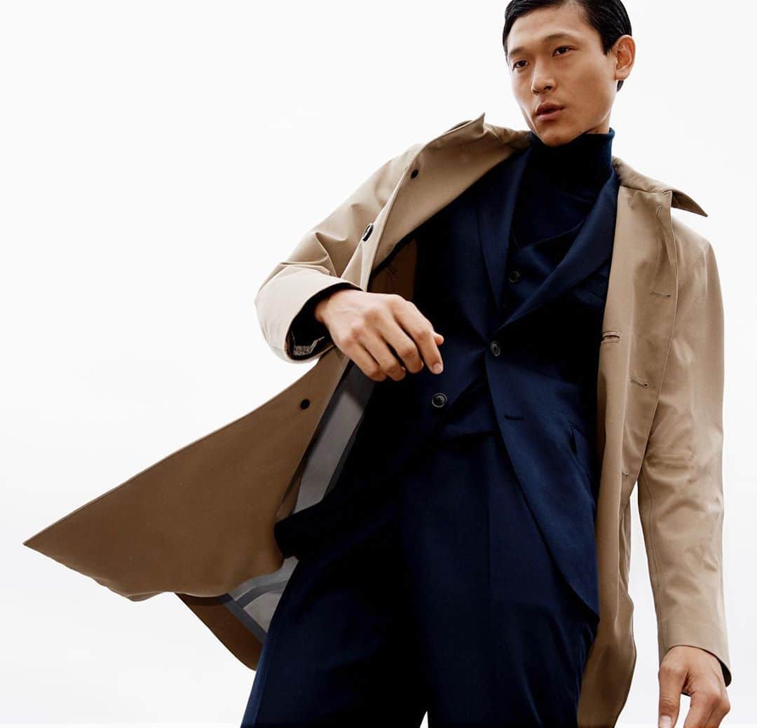 ギーブス&ホークスのインスタグラム：「AUTUMN WINTER COLLECTION  . Our Autumn Winter collection has arrived go to www.gievesandhawkes.com to discover more.  #gievesandhawkes #gieveslondon #autumnwintercollection」