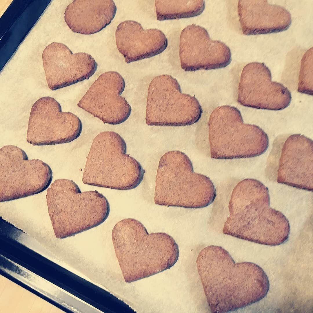 橋爪ももさんのインスタグラム写真 - (橋爪ももInstagram)「どしても甘いものが食べたくなって、抗いのオカラ&甘味料のココアクッキー  #焼きたてフワフワ #1日2日寝かすと硬くなって美味しい #おからパウダー #おからレシピ #ダイエット #ダイエット料理 #singersongwriter #弾き語り女子」8月28日 22時29分 - hashidume_momo