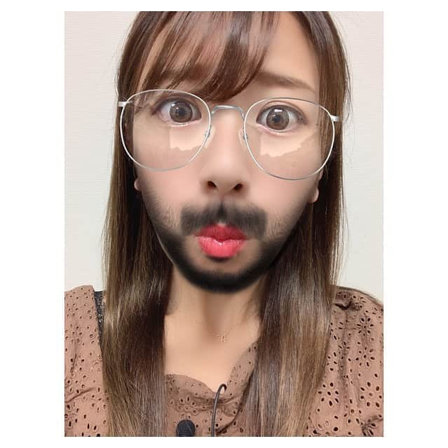 福本愛菜さんのインスタグラム写真 - (福本愛菜Instagram)「愛菜に髭が生えていたなら、、、🧔🏽 . SNOW久々に見たら色々増えてたから遊んでみた。笑笑 . . #SNOW #増えすぎてて #もはや #どれが #流行りなん？ #笑笑」8月28日 23時15分 - aina_fukumoto