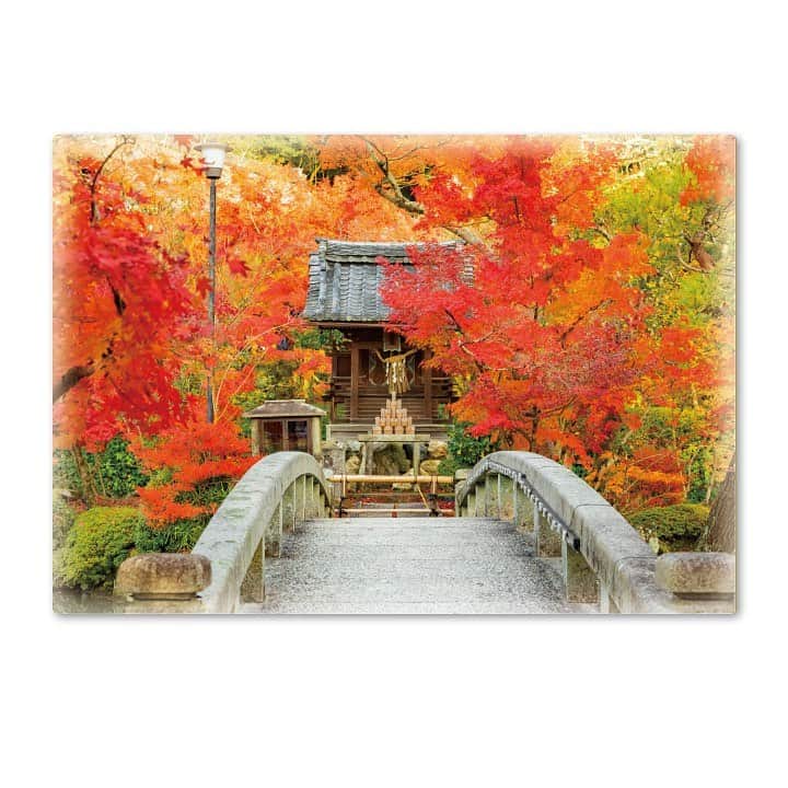 マグネットパークさんのインスタグラム写真 - (マグネットパークInstagram)「小さな橋を渡った先にあるお堂とか、細い道を抜けた先の鳥居とか、家々の隙間を縫う石段をのぼったところにある社とかっていいですよね😌 こちらはすてきな秋の京都です🍂 【おふろポスター 京都】  #マグネットパーク #magnetpark #マグネットコレクション #マグネットシート #magnet #マグネットステッカー #デコレーションマグネット #マグネットシール #マグネット遊び #マグネット集め #マグネットウォール #ウォールステッカー #ウォールステッカー貼ってみた #壁紙シール #冷蔵庫マグネット  #おふろポスター #お風呂ポスター #おふろ #お風呂 #京都 #紅葉 #秋 #和風 #和」8月28日 15時28分 - magnetpark_jp