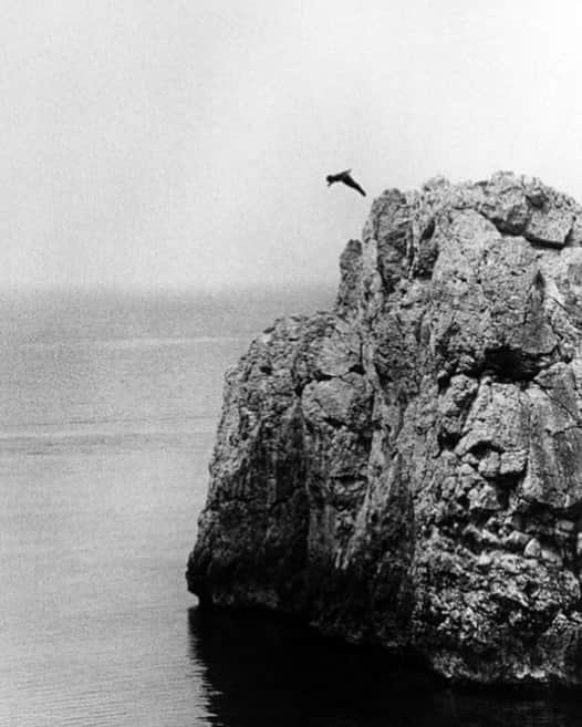 Mathilde Goehlerのインスタグラム：「I have some of my best memories from this place, Capri 🖤 picture by Ralph Gibson - 1983」