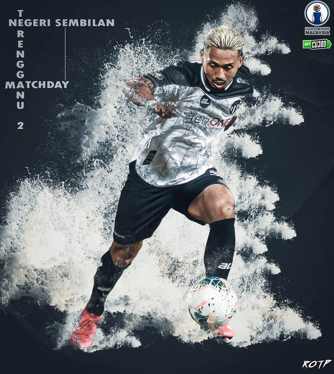 鈴木ブルーノのインスタグラム：「After sooo long waiting for this game  league start tonight  Vamos Terengganu ⚪️⚫️💪🏾 @officialterengganufc  @rotptv」