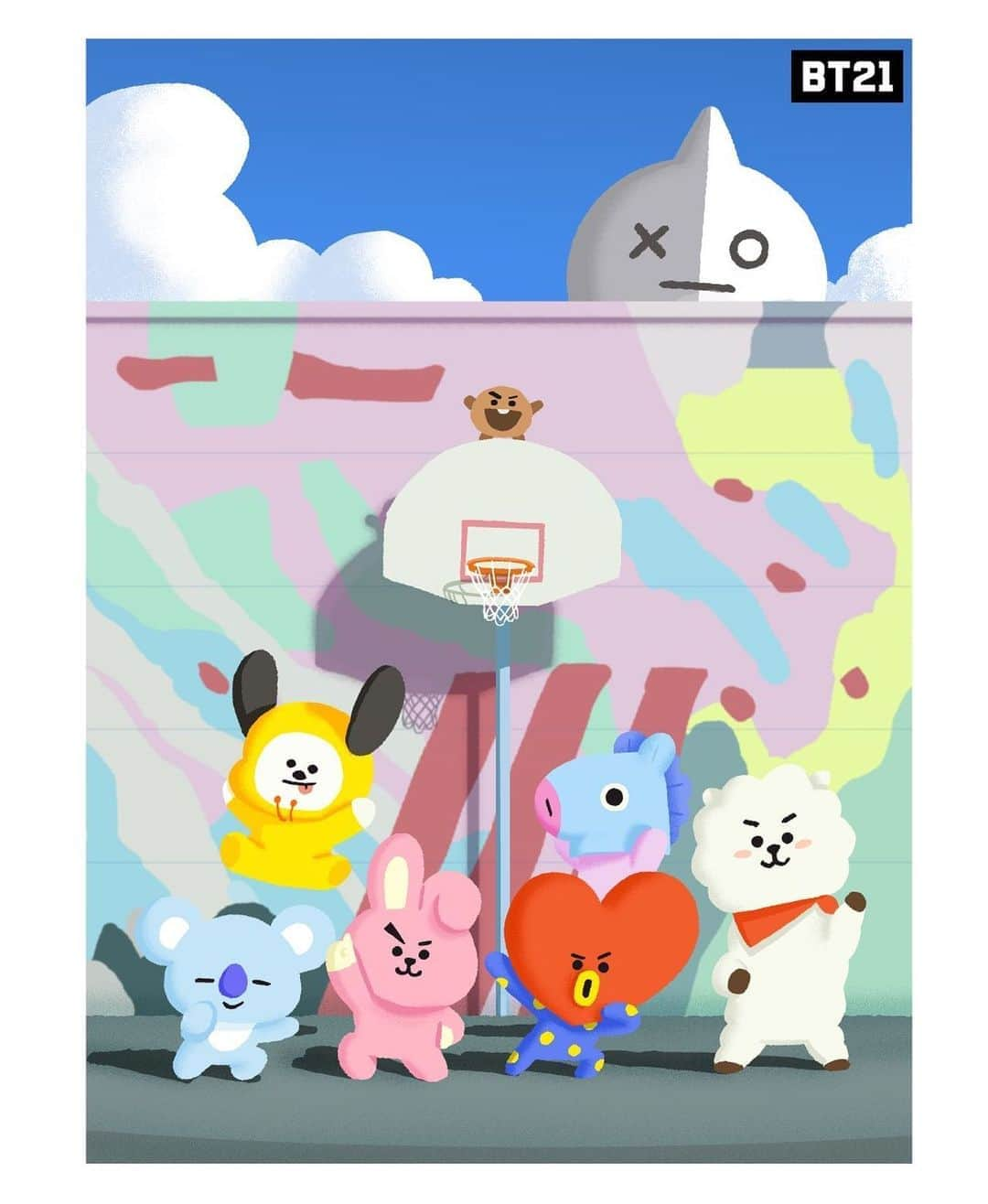 BT21 Stars of tomorrow, UNIVERSTAR!のインスタグラム