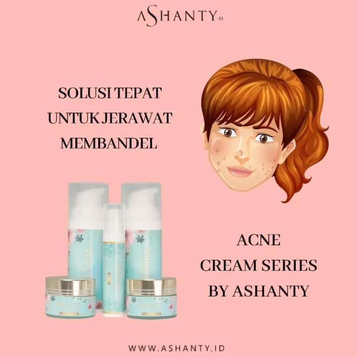 ASHANTY BEAUTY CREAM OFFICIALのインスタグラム：「Solusi tepat untuk masalah jerawat membandel ? Acne Cream by Ashanty jadi pilihan yang tepat ✨  Membuat wajah terbebas dari jerawat membandel, pori - pori besar, flek hitam dan noda bekas jerawat. Selain mampu mengatasi masalah jerawat Acne Cream Series by Ashanty juga mampu mencerahkan dan melembabkan tanpa membuat wajah berminyak. 💙  ______________________________ Informasi dan pemesanan  Ashanty Beauty Cream  WA: 081287388885 WA: 081293823950 WA: 087778489900 WaA: 085781140354 ⚡️ Fast Respons Click Link On Bio Instagram @ashantyid ❣️ ______________________________ #ashantybeautycream #creamashanty #skincareashanty #skincare #skincareartis #skincarelokal #creamwajah #creamperawatanwajah #obatjerawat #jerawat #kosmetik #krimwajah #creamwajah #whiteningcream #ashantyid #ashanty #ahha #kepastian #aurelhermansyah」
