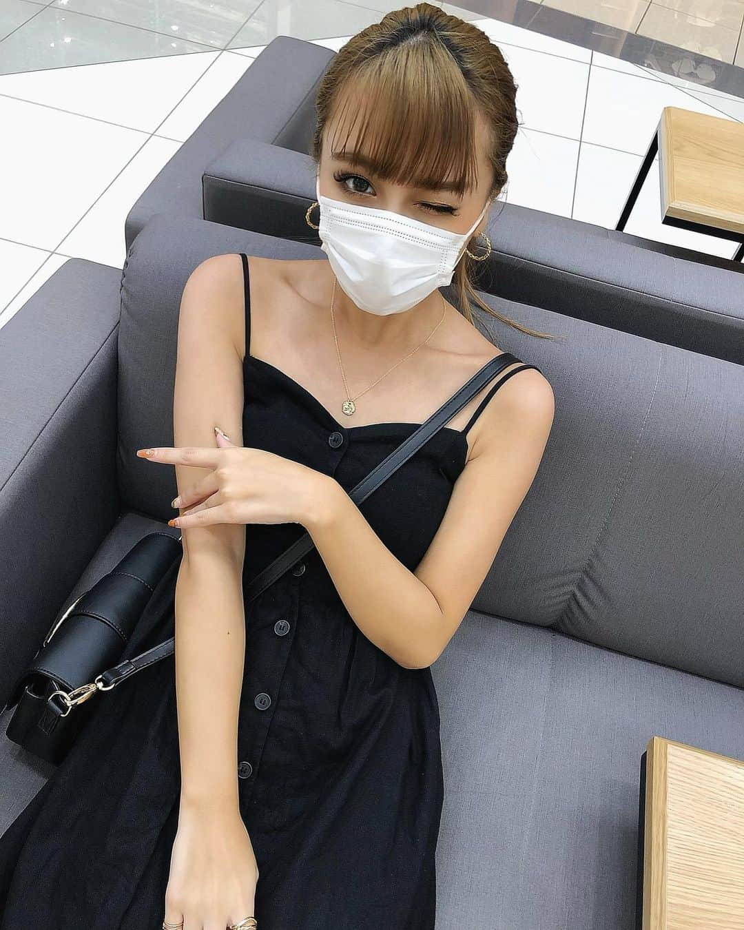 土屋怜菜（れいぽよ）さんのインスタグラム写真 - (土屋怜菜（れいぽよ）Instagram)「いい感じに撮ってるけど﻿ ちゃんとマスクはしてる😷大切！！」8月28日 19時02分 - reipoyo_0411