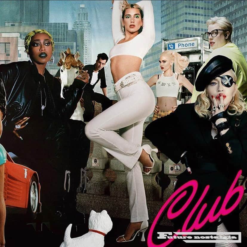 Blonde Saladさんのインスタグラム写真 - (Blonde SaladInstagram)「CLUB FUTURE NOSTALGIA IS OUT!🪐The latest album by @dualipa is an incredible and eplosive mix that tells the story of contemporary music in an unprecedented way. Among the artist that took part in the project: @theblessedmadonna @madonna @missymisdemeanorelliott @gwenstefani @iammarkronson and many more! LINK IN BIO to find out the tracklist⚡️ and... CONGRATS DUA💜 #theblondesalad #dualipa #clubfuturenostalgia」8月28日 19時18分 - theblondesalad