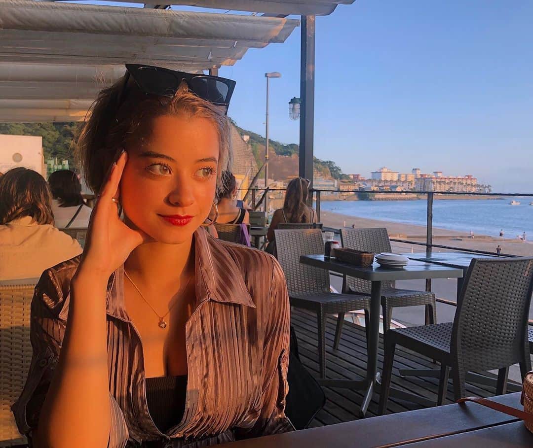 RONAさんのインスタグラム写真 - (RONAInstagram)「太陽パワーand美味しいご飯🤤💕」8月28日 19時32分 - ilcb_rona