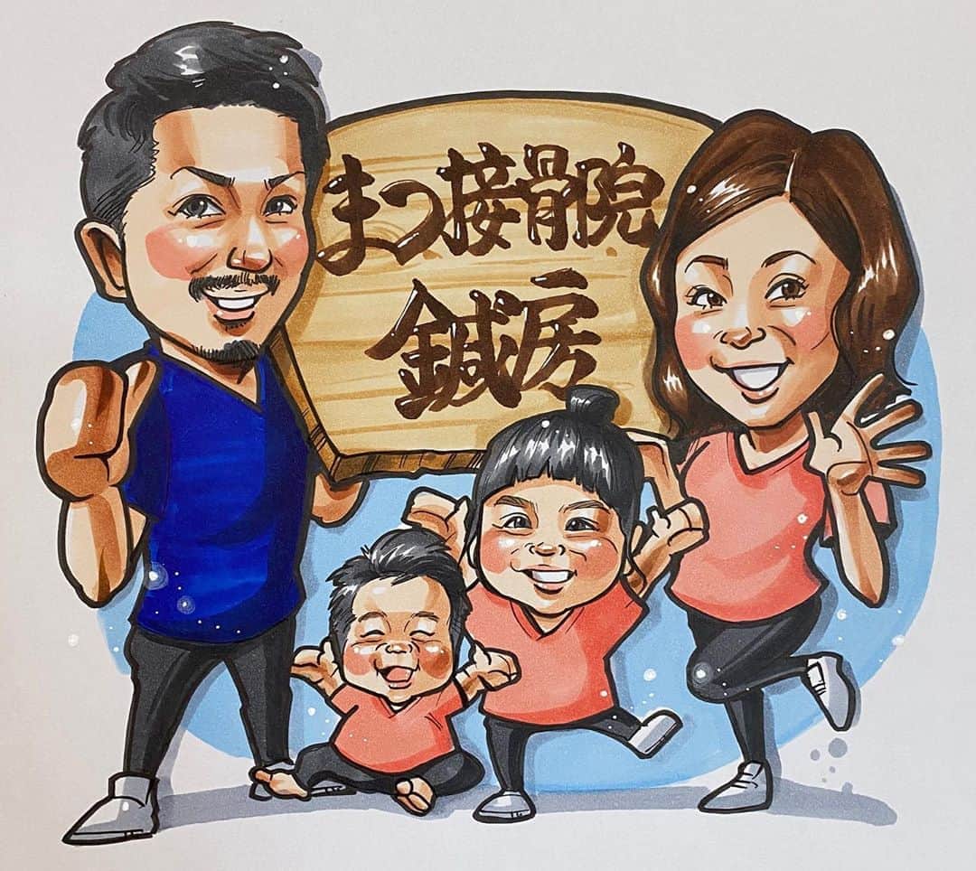 似顔絵★𝗚𝗢𝗥𝗜𝗞𝗜𝗡𝗚のインスタグラム