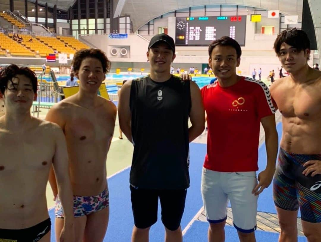 中村克さんのインスタグラム写真 - (中村克Instagram)「7ヶ月ぶりのレースでした。やっぱりレースは楽しい😊  写真は今回レースに出場した早稲田のOBの選手たちでパシャリ👍  #asics #itomantoshin #takagi」8月28日 20時26分 - katsumi.221