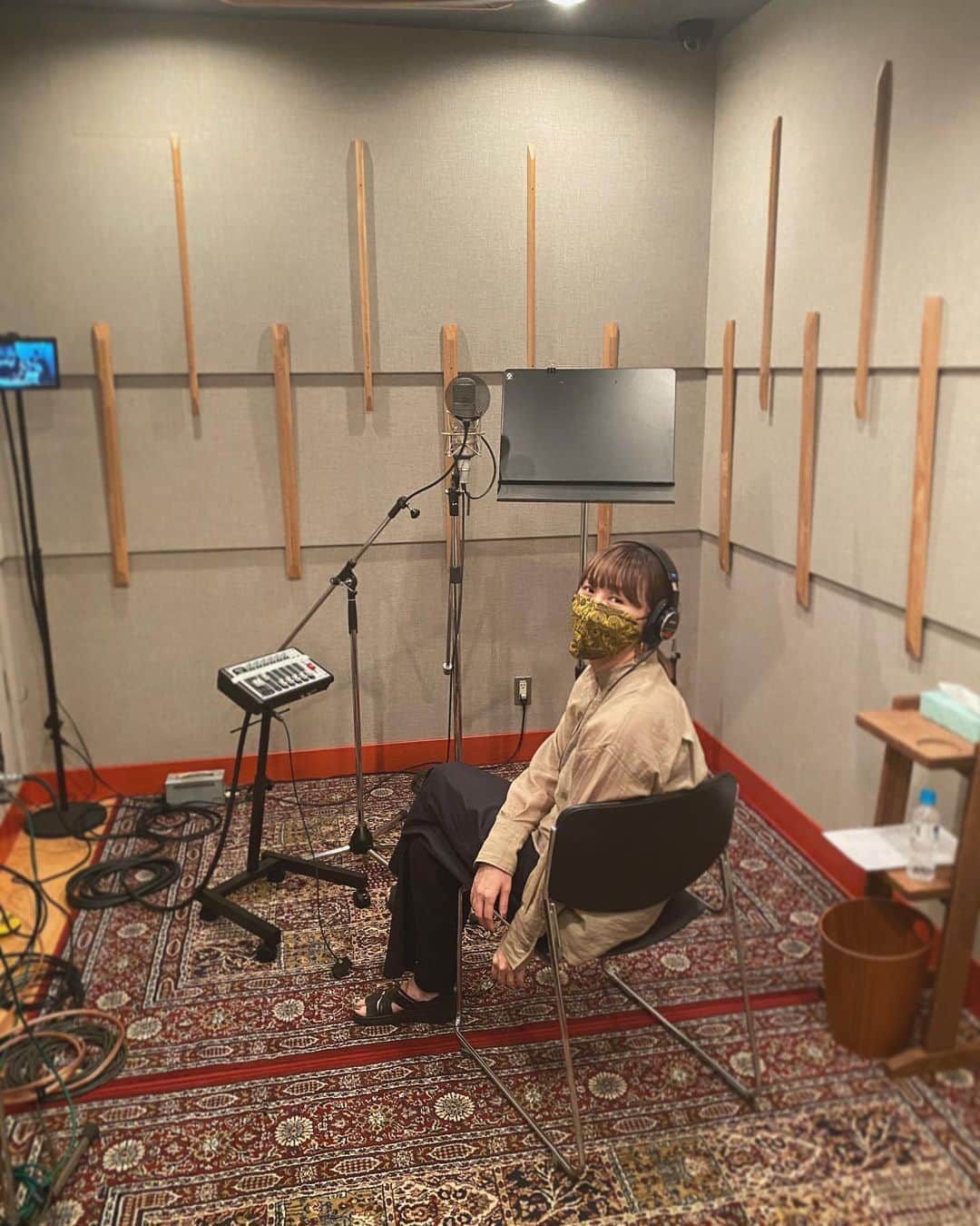 土岐麻子さんのインスタグラム写真 - (土岐麻子Instagram)「久々にスタジオでレコーディング！ いいものになりそう！」8月28日 20時40分 - tokiasako