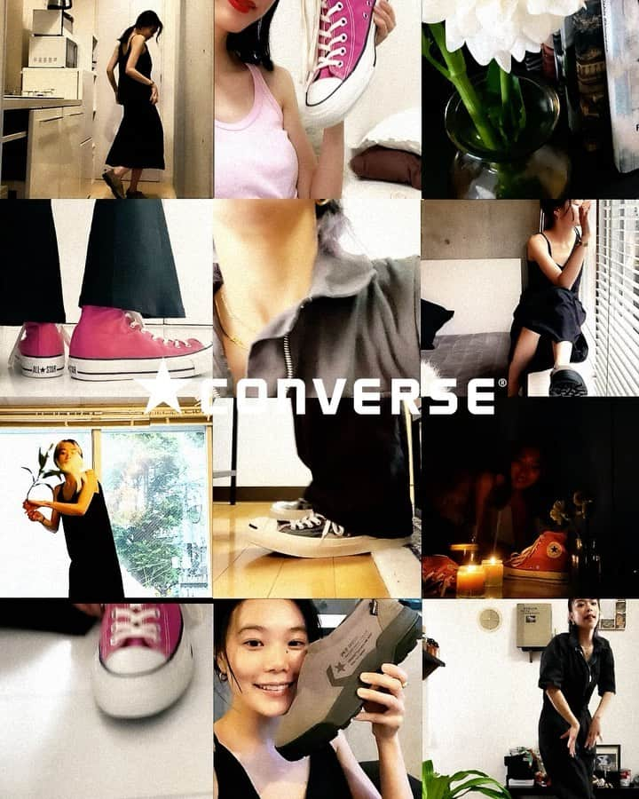 晶のインスタグラム：「@converse_jp  CONVERSE MOVIE RELAY.  director @jumpeimori1112  online edit / colorist / vfx designer @yu.kari7  producer @masataka_kawaguchi  casting @k_kuroyanagi   #CONVERSEMOVIERELAY #converse #コンバース #pr」