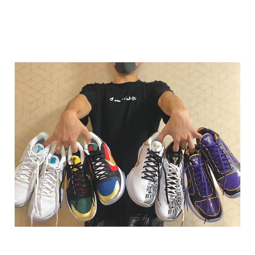 ベンドラメ礼生のインスタグラム：「2020.08.29  __ 🐍×4 __  #kobe5protro  #undefeated   @undefeated_japan」