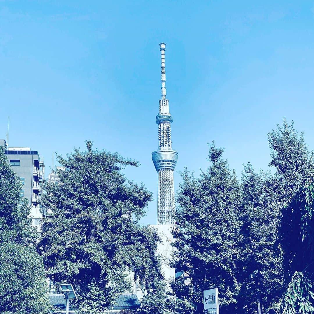 のインスタグラム：「#tokyo #skytree #asakusa #hope #sunny」