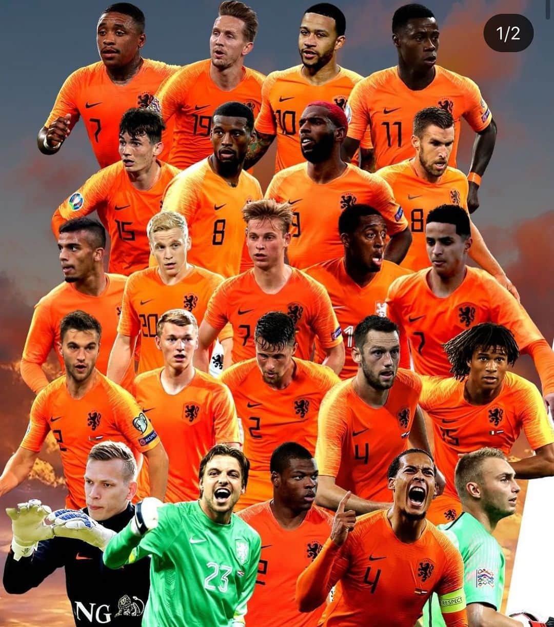 ティム・クルルのインスタグラム：「Proud to be selected and part of this National team again 🦁.. #nevergiveup」