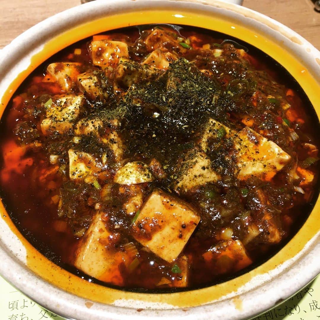 夜咲ライトさんのインスタグラム写真 - (夜咲ライトInstagram)「木場にある 陳建一麻婆豆腐 (陳麻婆豆腐とはまた違う) 遠いのにたまに1人で行く店だが コロナのせいで ラストオーダー19:30と なかなかいかつい、、 久々行けた🍴」8月29日 0時20分 - yazastagram