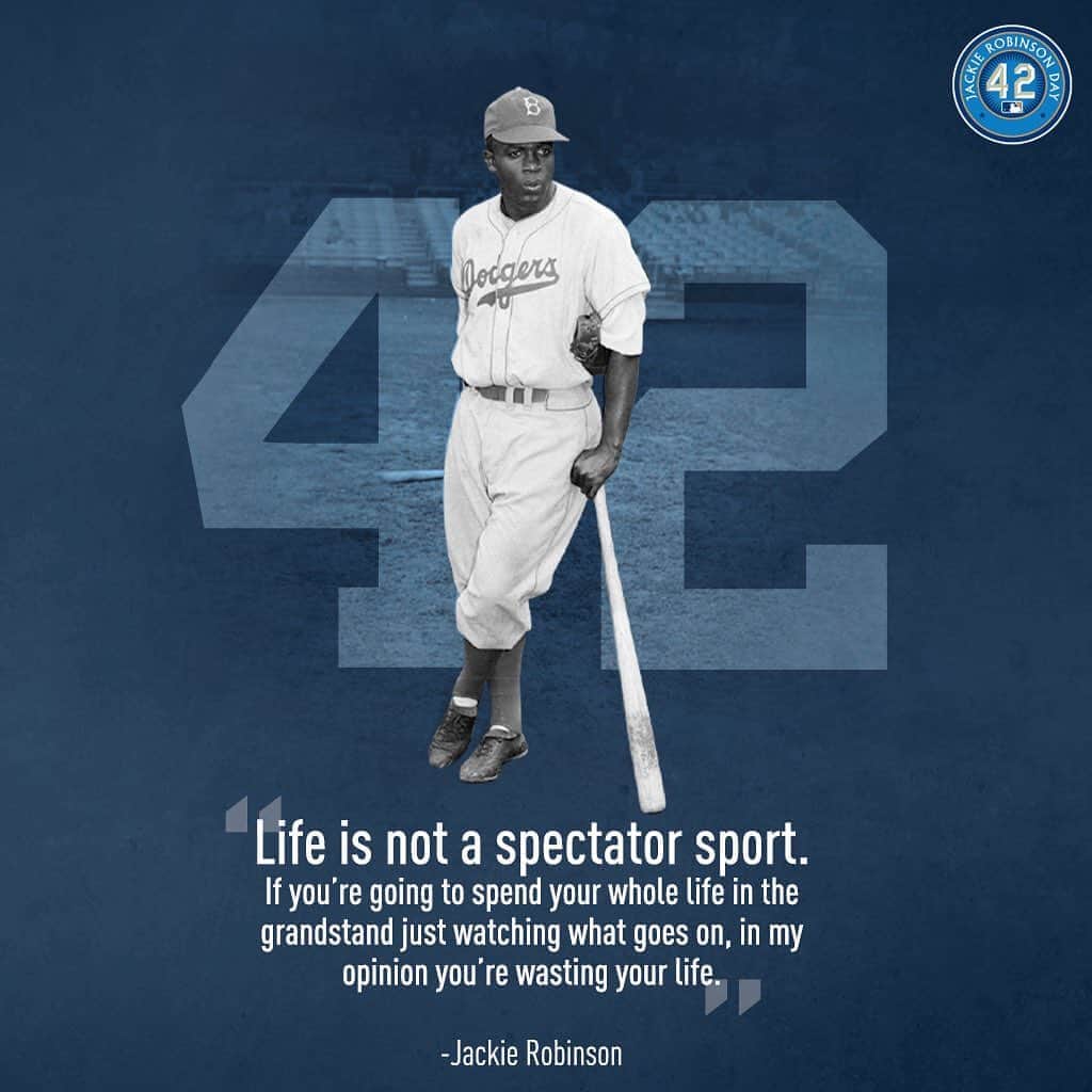 デトロイト・タイガースさんのインスタグラム写真 - (デトロイト・タイガースInstagram)「Jackie's legacy extends beyond baseball. #Jackie42」8月29日 0時31分 - tigers