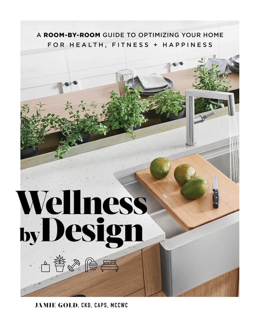 Design Milkさんのインスタグラム写真 - (Design MilkInstagram)「Written by author @jgwellnessdesign, a professional kitchen and bath designer and Mayo Clinic-certified wellness coach, Wellness By Design: A Room-By-Room Guide To Optimizing Your Home For Health, Fitness and Happiness will help you change how you feel in and about your home with functional, implementable tips that go beyond aesthetics — but wait!! We got Jamie to share some sneak peek tips and tricks! Head to designmilk[dot]com to learn more!」8月29日 1時02分 - designmilk