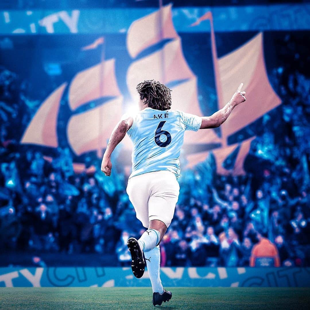 ナタン・アケのインスタグラム：「Can’t wait to get started💙 #6 @mancity」