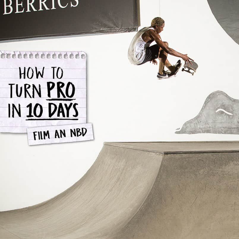 The Berricsさんのインスタグラム写真 - (The BerricsInstagram)「@skategoat’s #HowToTurnProIn10Days NBD trick is live!! LINK IN BIO! 🔗 While filming a never-been-done trick won’t necessarily put someone on the fast track to pro status, the trick—and how they do it—can tell you a lot about a skater. Leandre Sanders’s Madonna finger-flip creation speaks volumes 🗣 Hit the link in our bio to watch the full video now playing on TheBerrics.com 📺 #skateboardingisfun #berrics」8月29日 3時04分 - berrics