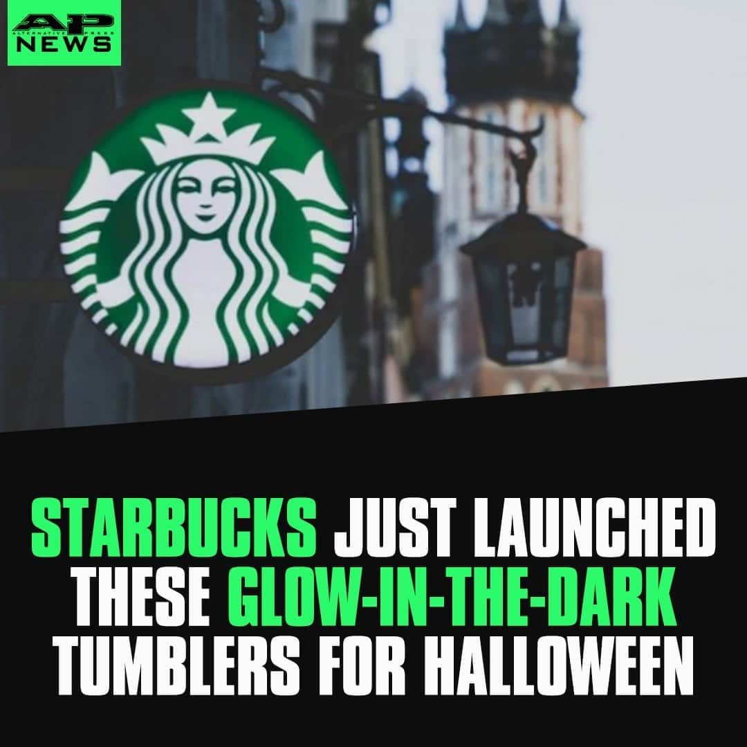 Alternative Pressさんのインスタグラム写真 - (Alternative PressInstagram)「Sip on some witch’s brew in style this Halloween with these new glow-in-the-dark @Starbucks tumblers ⁠ LINK IN BIO⁠ .⁠ .⁠ .⁠ #starbucks #starbuckscups #starbuckstumblers #starbucksglowinthedarktumblers #glowinthedarktumblers #starbuckshalloweentumblers #halloweentumblers #halloween #halloween2020 #halloweencups #alternativepress #altpress」8月29日 3時07分 - altpress
