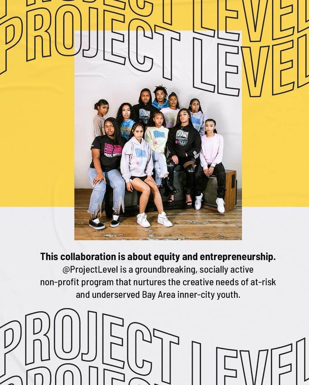 Forever 21 Menさんのインスタグラム写真 - (Forever 21 MenInstagram)「Meet the youth of @projectlevel! Follow along with us and get to know the team!  100% of the profits* from your purchase of every Forever 21 x Project Level collection item will be paid to Project Level.」8月29日 3時30分 - forever21men
