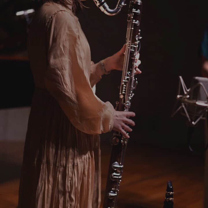 三浦千花音のインスタグラム：「﻿ ﻿ ﻿ ﻿ バスクラ、かっこいい楽器です﻿ ﻿ ﻿ ﻿ ﻿ #bassclarinet﻿ ﻿」