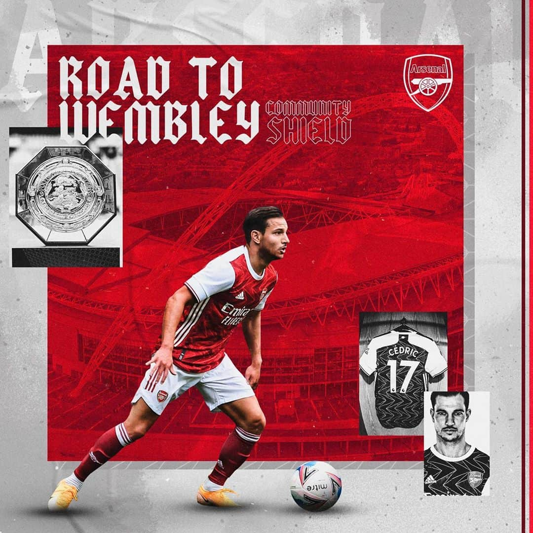 セドリック・ソアレスさんのインスタグラム写真 - (セドリック・ソアレスInstagram)「Road to Wembley 🔜🏟️ Working hard to start the season in a big way. COYG! 💪🔴 #Arsenal #COYG #Gunners #AFC #CommunityShield #Wembley #work」8月29日 3時50分 - cedricsoares41