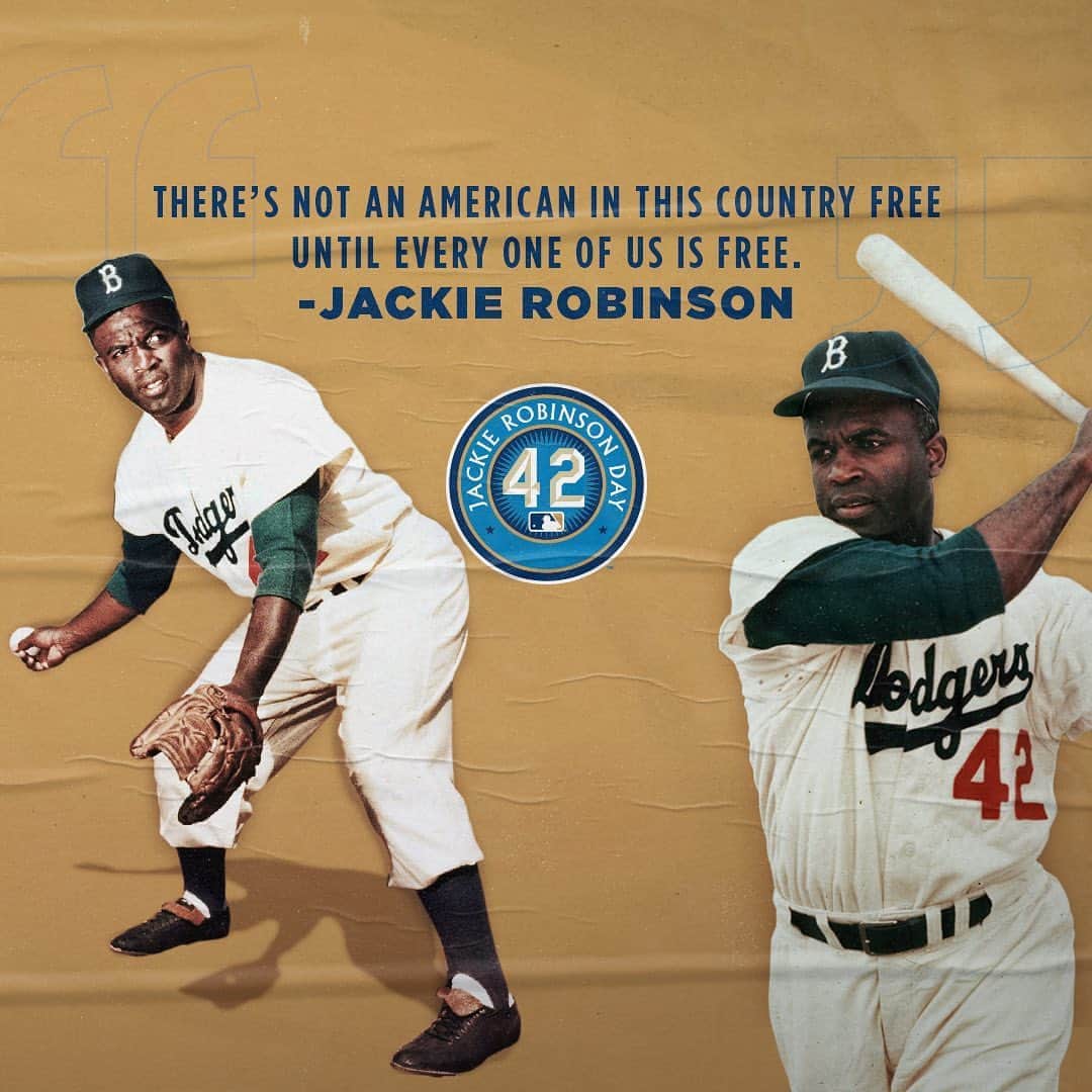 ピッツバーグ・パイレーツのインスタグラム：「Today, we join all of MLB in honoring the legacy of Jackie Robinson and his incredible impact on and off the field. #Jackie42」