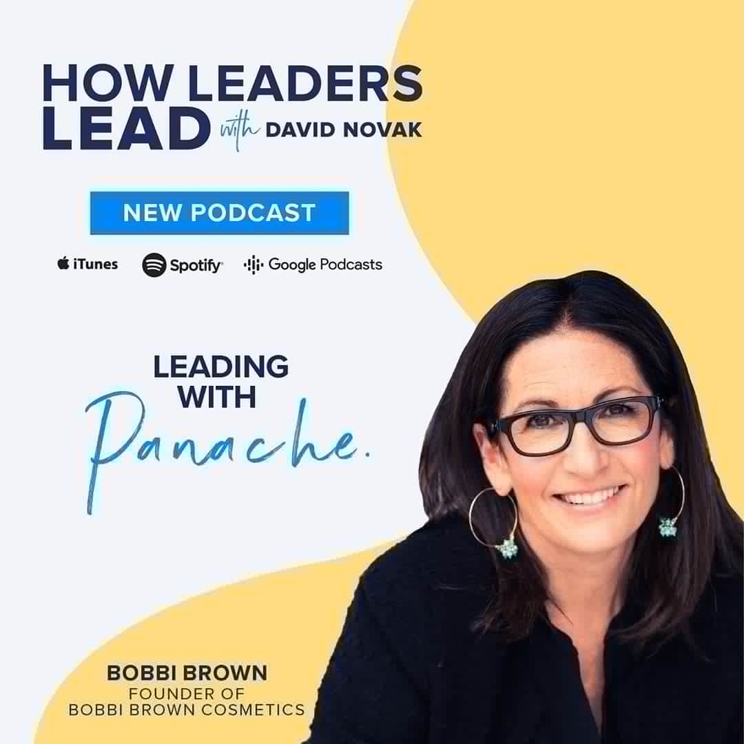ボビー・ブラウンのインスタグラム：「Loved sharing my story with @davidnovak on my new favorite business podcast #HowLeadersLead. Check out the episode — link in bio, or on HowLeadersLead.com, through Apple or Spotify.」