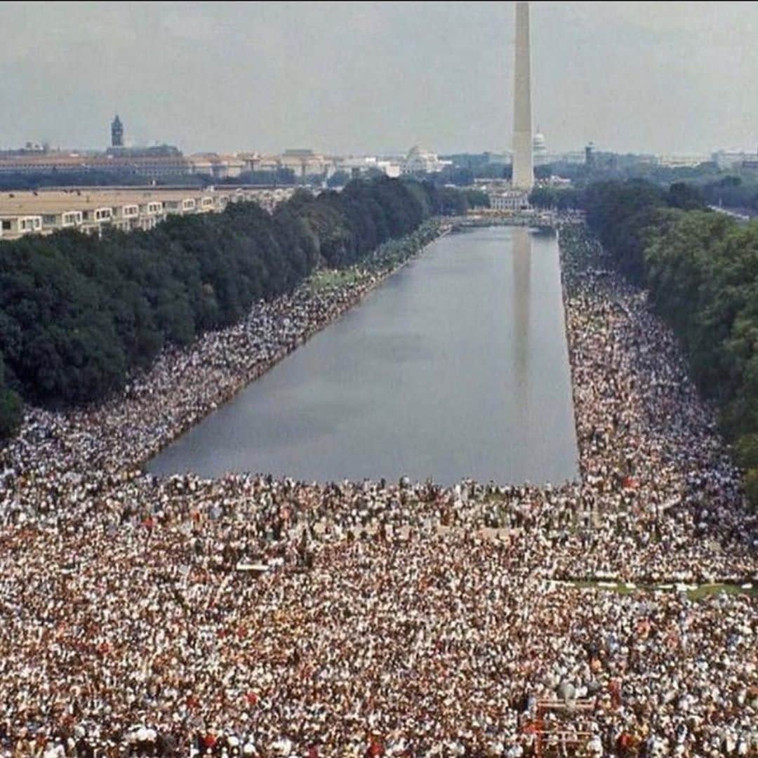 トームさんのインスタグラム写真 - (トームInstagram)「#repost @barackobama Fifty-seven years ago today, hundreds of thousands of Americans of every race and religion, from every corner of our country, came together to march on Washington for jobs and freedom. We saw echoes of that march in this summer’s demonstrations, sparked by the killing of George Floyd—a movement for systemic reform that became the largest in our history.  To see such brutality happen again—this time, a police officer shooting Jacob Blake in the back as his young children looked on—is a reminder of how deeply ingrained unequal justice is, and how long change will take.  Whether Atlanta, Louisville, Minneapolis, or Kenosha, each act of brutality, each death, should sear our conscience as individuals and as a country. What we can do is to continue channeling our anguish into organized action—to demand reforms to police practices; to elect new prosecutors and local leaders, who determine much of the tone and tactics of public safety and law enforcement; to keep giving strength to those who’ve long felt like they were marching alone, and courage to those who are newly doing the hard work of changing their own hearts.  If you’re looking to take action—or looking to educate yourselves on these issues—we’ve gathered some resources from the Obama Foundation that can help at obama.org/anguish-and-action.  As people exercise their right to protest all across the country—in Washington and virtually, from basketball courts to baseball diamonds—let the undeniable paths of our progress be a guide going forward: peaceful, sustained protest; strategic, committed organizing; and purposeful, overwhelming participation at the ballot box. As Americans, we are called to engage in them all—every day of this election and every day after—until the scourge of hatred and injustice truly have no place in our society.」8月29日 5時45分 - tomenyc