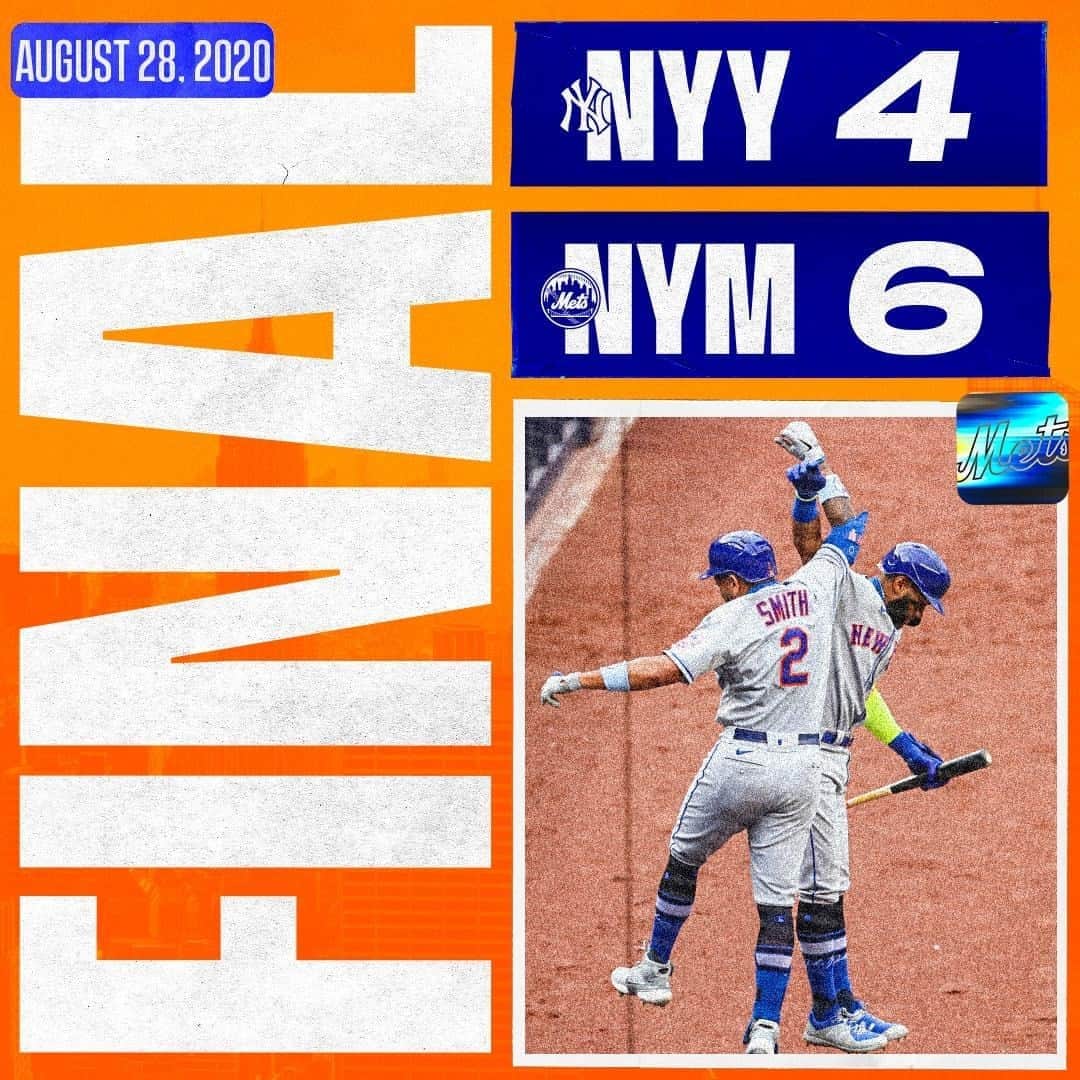 ニューヨーク・メッツさんのインスタグラム写真 - (ニューヨーク・メッツInstagram)「BIG win in game 1. #MetsWin #LGM」8月29日 7時39分 - mets