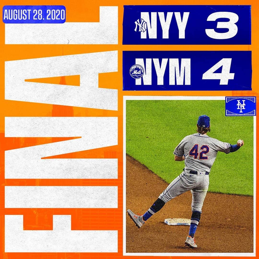 ニューヨーク・メッツさんのインスタグラム写真 - (ニューヨーク・メッツInstagram)「Walk-off win in the BX! #MetsWin #Mets #LGM」8月29日 12時07分 - mets