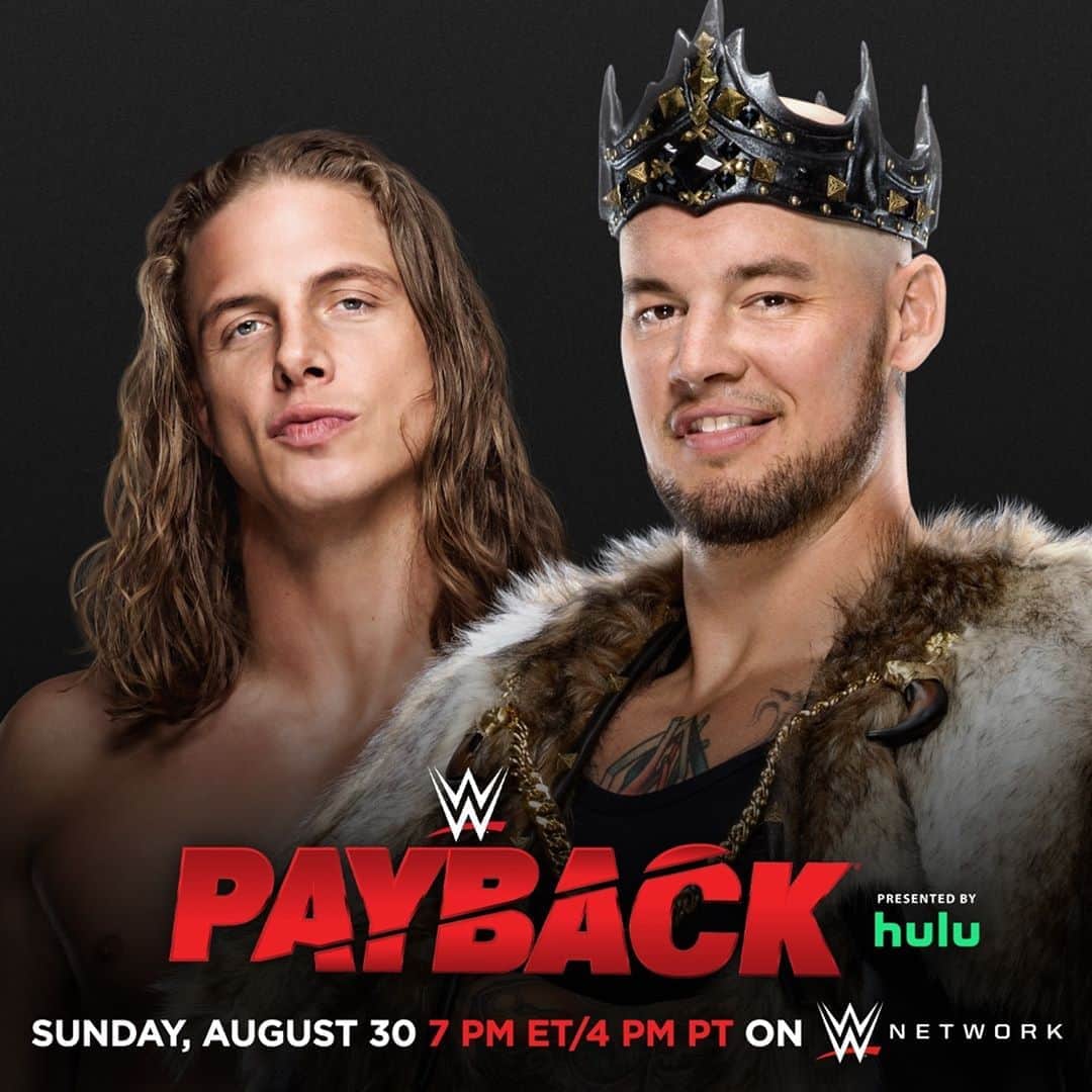 WWEさんのインスタグラム写真 - (WWEInstagram)「It's official! @riddlebro and #King @baroncorbinwwe are set to collide THIS SUNDAY at #WWEPayback!」8月29日 12時30分 - wwe