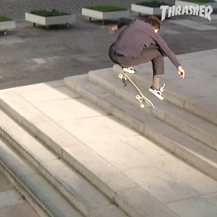 スラッシャーのインスタグラム：「👏🏾 Incredible part from @austyngillette in @former’s ‘Cheap Perfume’ video 📼 Now playing on all Thrasher channels 📡」