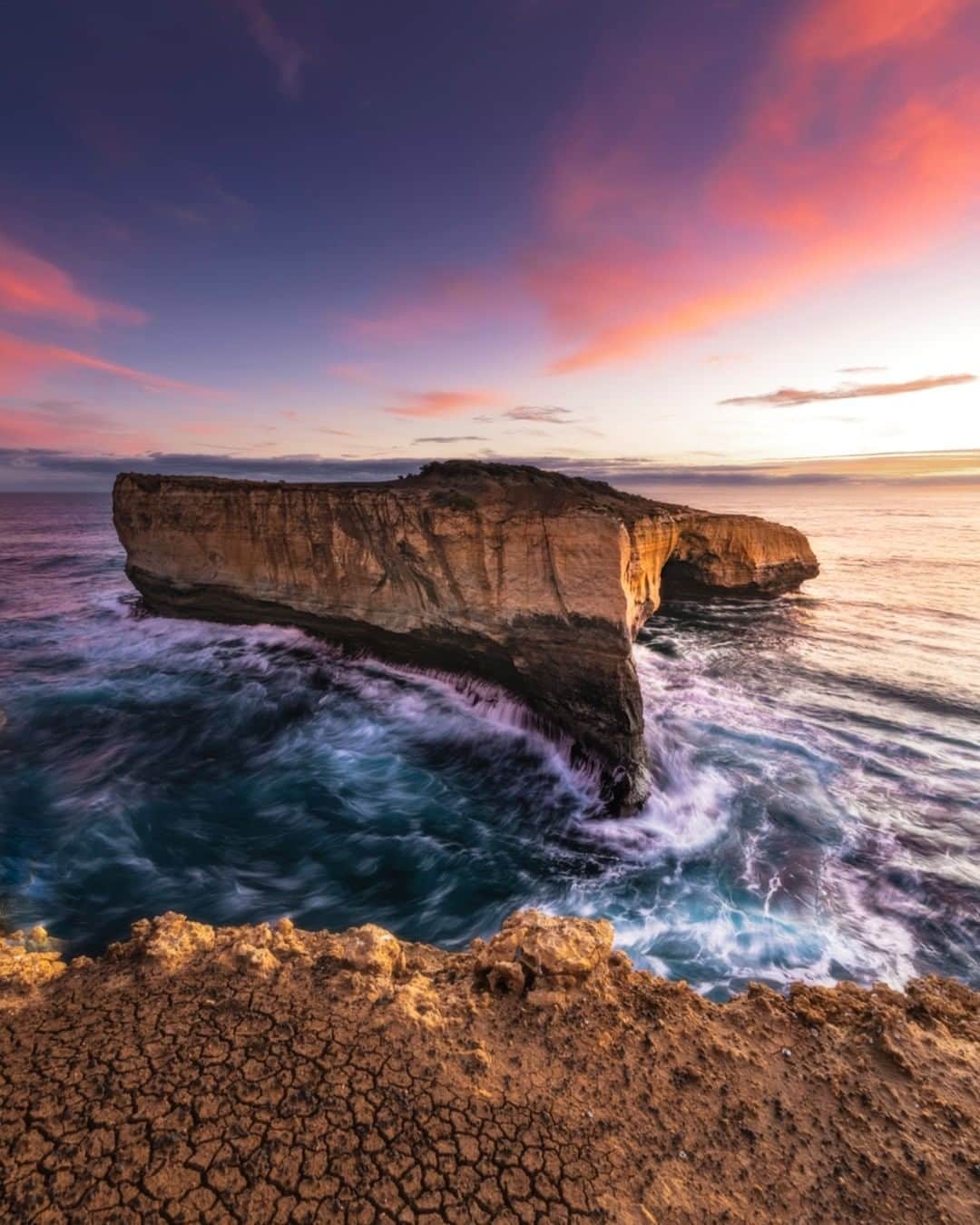 Nikon Australiaさんのインスタグラム写真 - (Nikon AustraliaInstagram)「"There is no shortage of breathtaking locations for photography along the Great Ocean Road in Victoria. This was a last-minute dash to capture the fading light at a spot I had been meaning to shoot for quite some time.   When photographing moving water, I like to use a shutter speed between 1/10 to 1 second. This is just fast enough to keep the details, but also slow enough to give a sense of movement and power." - @jake.bolton.photo   Camera: Nikon D850 Lens: AF-S NIKKOR 14-24mm f/2.8G ED Settings: f/13  1/6s  ISO 64  #Nikon #MyNikonLife #NikonAustralia #D850 #LandscapePhotography」8月29日 14時00分 - nikonaustralia