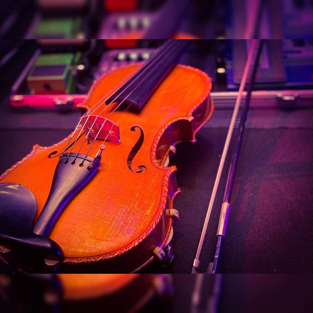 AYASAさんのインスタグラム写真 - (AYASAInstagram)「🎻 1日遅れましたが昨日はバイオリンの日だったということで…✨ いつもお世話になってる相棒様❤︎ ・ ・ #8月28日 #バイオリンの日  #violin #バヨリン #5弦バイオリン」8月29日 14時57分 - ayasa_doya