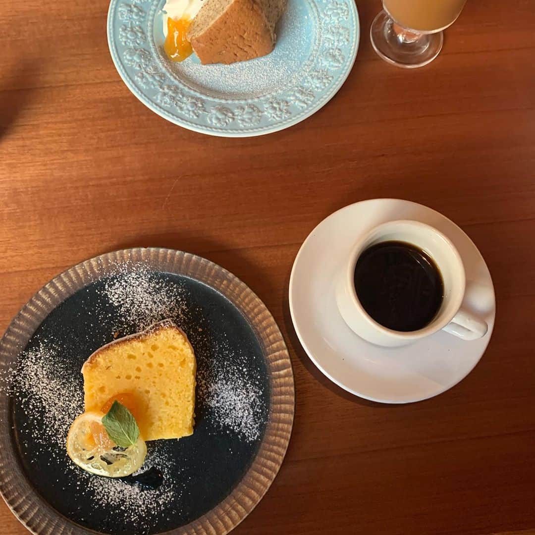 のインスタグラム：「ㅤㅤㅤㅤㅤ cafe TRACTION ウィークエンドシトロンもシフォンケーキも美味しかったなあ ㅤㅤ もう一回食べたい🤤 ㅤㅤㅤㅤㅤㅤ」