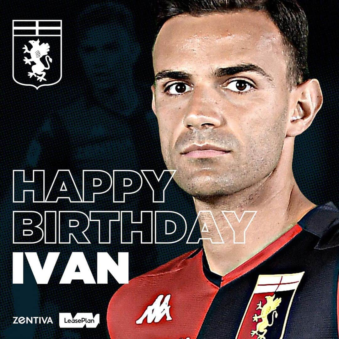 ジェノアCFCさんのインスタグラム写真 - (ジェノアCFCInstagram)「🎂 Oggi #Radovanovic compie 3️⃣2️⃣ anni.  ❤️💙 Tanti auguri, Ivan!」8月29日 16時21分 - genoacfc