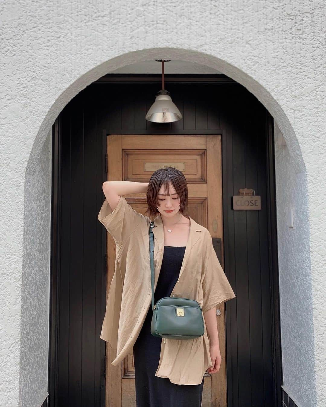 舞雛かのんさんのインスタグラム写真 - (舞雛かのんInstagram)「🍃.  vintage celine. @hedy_japan @hedy_daikanyama   最近グリーンアイテムが気になる‪‪❤︎‬. 金具部分のデザインも可愛いの.  #hedy #hedydaikanyama #vintage #bag #fashion  #daikanyama #celine」8月29日 16時39分 - mizho_601