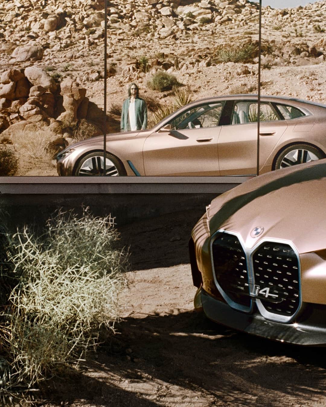 BMWさんのインスタグラム写真 - (BMWInstagram)「A reflection of the future. #TheConcepti4 #BMW #BMWi #bornelectric」8月29日 17時00分 - bmw