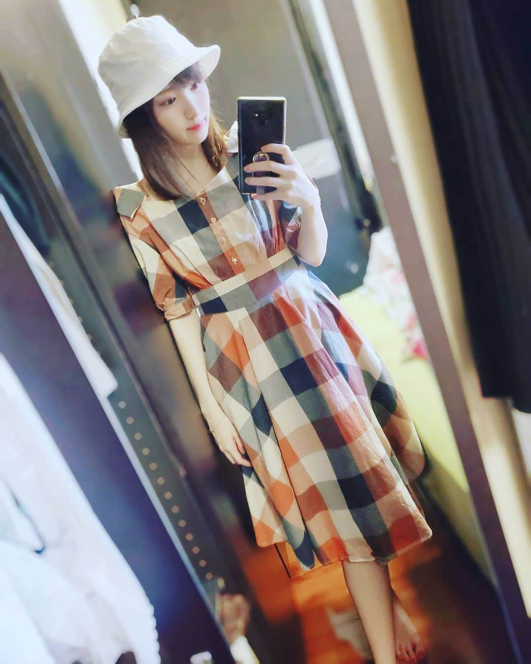 小田桐奈々さんのインスタグラム写真 - (小田桐奈々Instagram)「避暑地スタイル🌲 今年はプールとか行くことなく終わりそうだッ…………… * * #beautifulpeople #REDYAZEL #ワンピースコーデ」8月29日 19時07分 - odagirinana