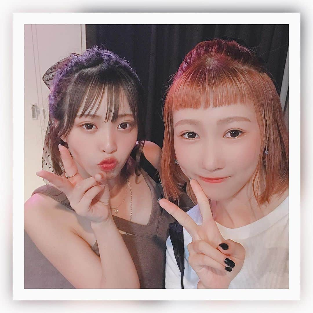 稲葉るりさんのインスタグラム写真 - (稲葉るりInstagram)「続いて、、  まるちゃん❤︎  可愛くて、テンション高くて、優しくて、お話できて嬉しかったです〜＾＾  お疲れ様でした！！  #プラチナムプロダクション #稲葉るり #向葵まる　ちゃん #今日好き #ワタカイ45 #オンライン舞台 #オンライン #ヘアメイク #ヘアメイクアップアーティスト #ヘアアレンジ #ヘアスタイル #メイク」8月29日 19時11分 - make_up_yuka