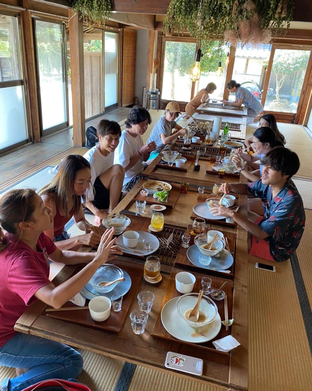 岡部亜紀さんのインスタグラム写真 - (岡部亜紀Instagram)「FATOの冷や汁もう一回食べたくて東京の友達連れてきた💙 #友達の旅行に便乗」8月29日 21時20分 - akiokabe
